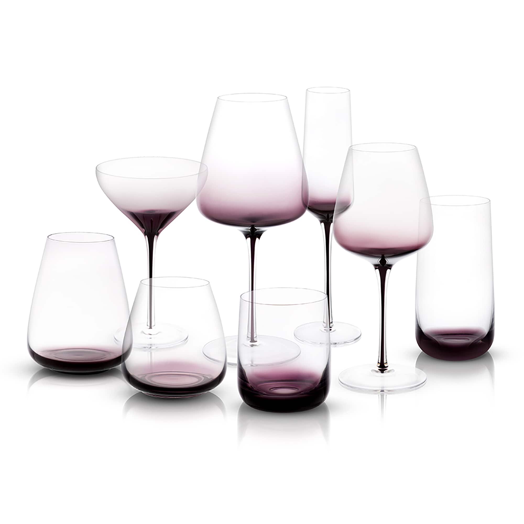 JoyJolt® Black Swan Luxury Barware Collection, 16ct.